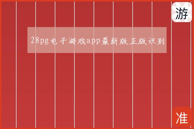 28pg电子游戏app最新版正版识别